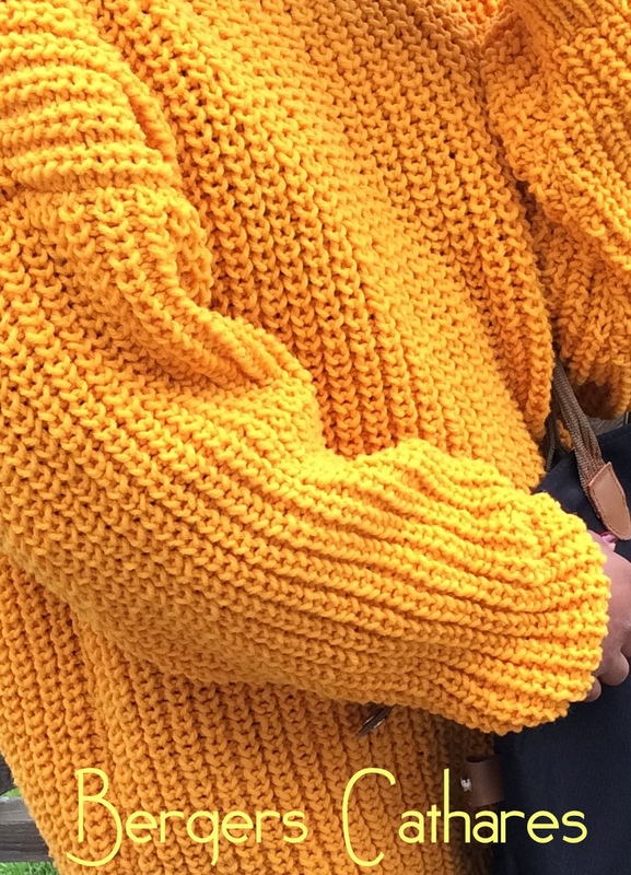 Love laine pull pure laine Nature - Kit à tricoter / Tricoté main - Les  Bergers Cathares