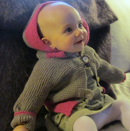 manteau laine bébé