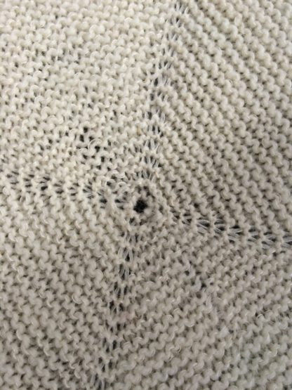 couverture bébé pure laine tricoté