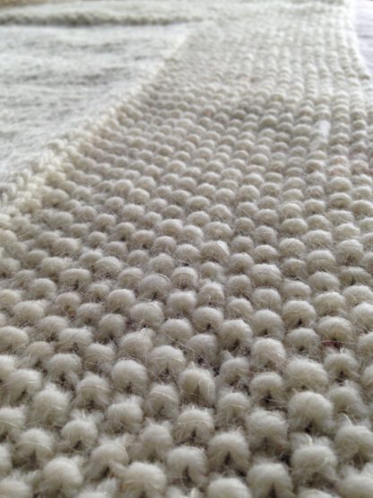 couverture bébé pure laine tricoté