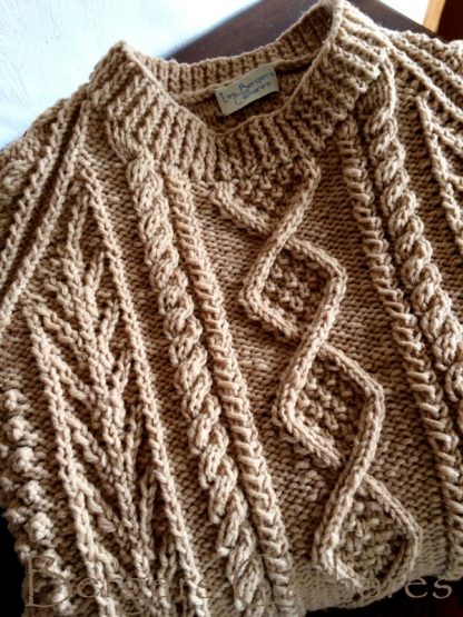 pull irlandais à tricoter