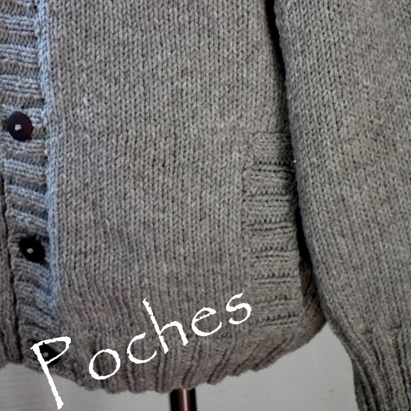 Doudouce veste mohair- tricoté main ou kit à tricoter - Les Bergers Cathares