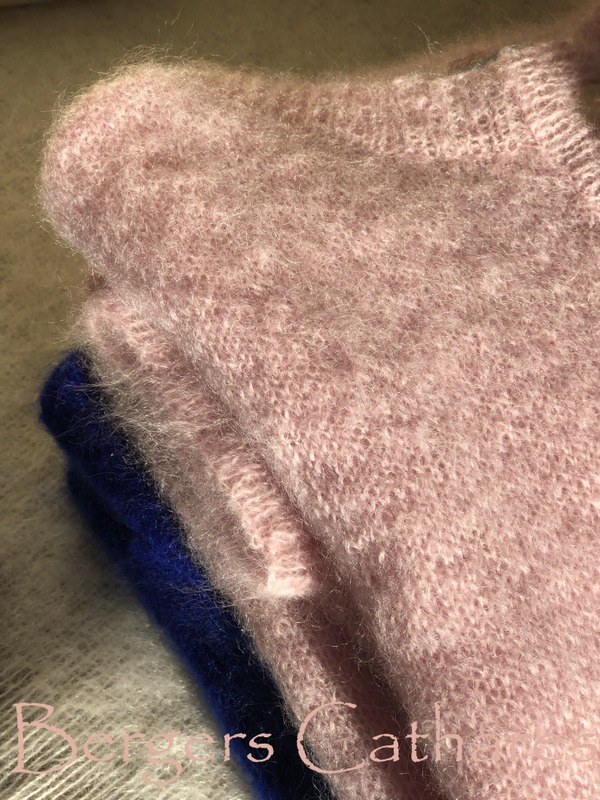 Kit à tricoter du gilet en mohair - Tricot d'intérieur