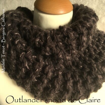 outlander snood à tricoter