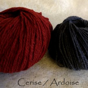 Cerise/Ardoise