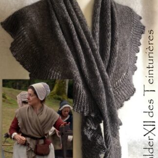 chale outlander tricoté en France fiche tricot