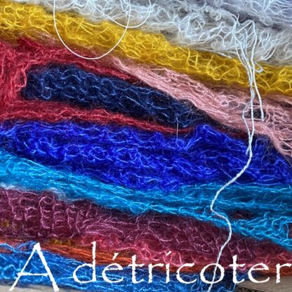 Lot de 100g de couleurs à détricoter