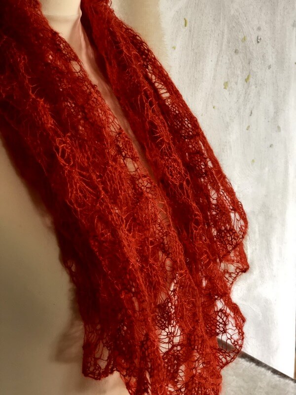 Doudoucou Frivole écharpe mohair soie