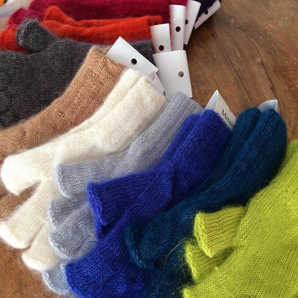 Mitaines Frivole Mohair Soie
