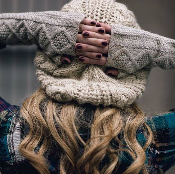 Patron tricot bonnet accessoire laine mohair fait en France