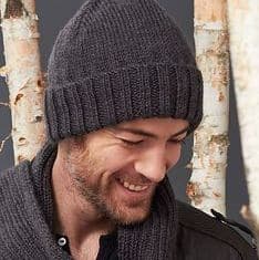Capuche et cagoule tricotées main en mohair et soie – Bergers Cathares