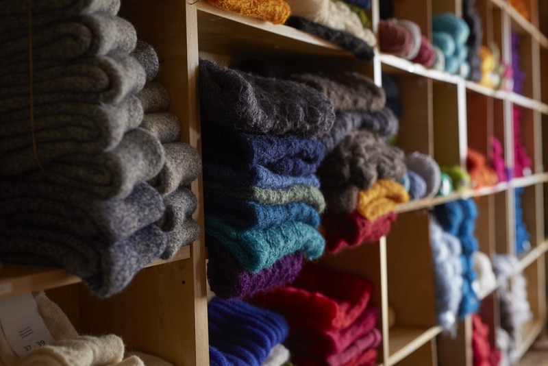 le boutique mohair et laine de la ferme des Bergers Cathares - Ariège - France