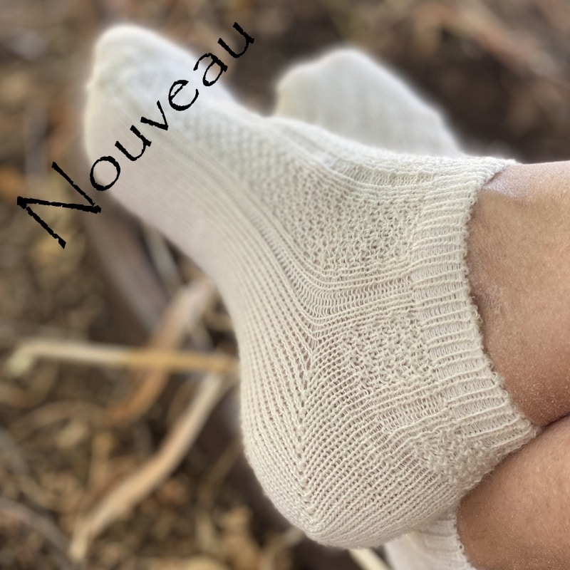 socquettes mohair de la ferme des Bergers Cathares